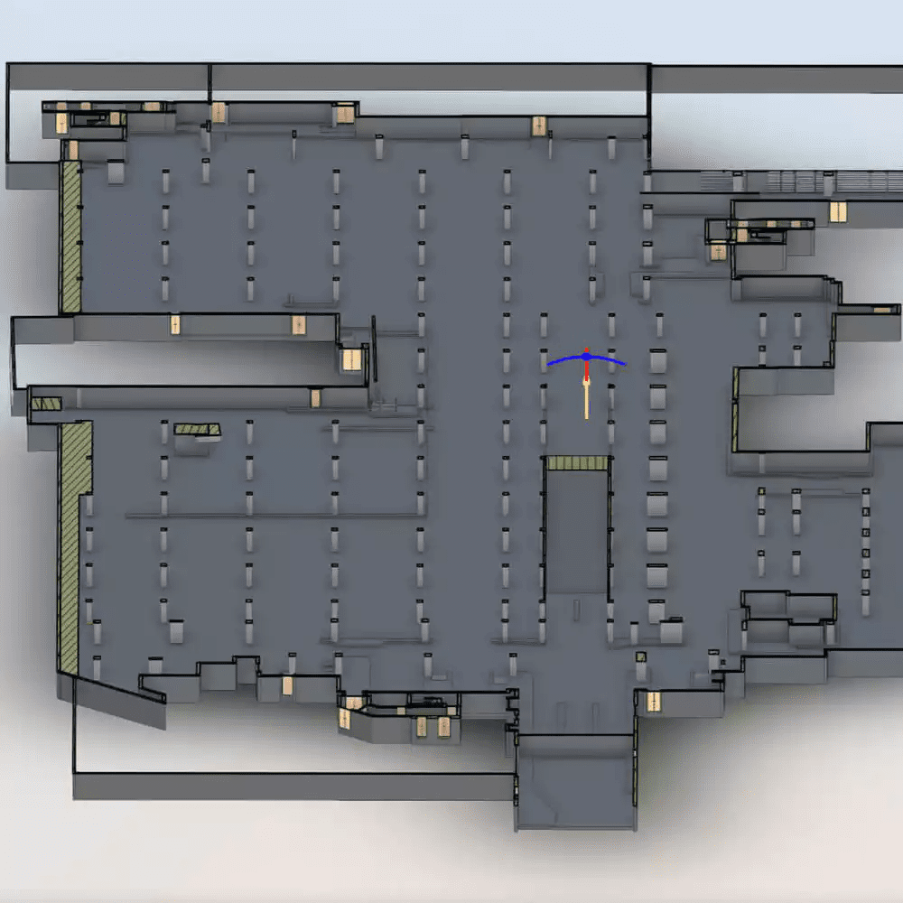 Virtuscan was asked to capture the external facades of their property on Rick Roberts Way.